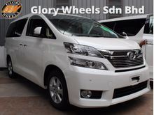 2014 Toyota Vellfire 2.4 (A) -- UNREG -- 2 POWER DOORS - ALLOY RIMS - 9 LUXURY SEAT