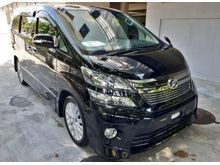 2014 Toyota Vellfire 3.5 ZG Leather Incl GST Unreg