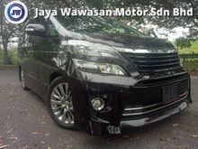 2013 Toyota Vellfire 2.4 Z RAYA SALES PROMO GOLDEN EYE DARK PURPLE UNREG