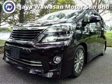 2013 Toyota Vellfire GOLDEN EYE CHEAPEST IN THE TOWN GUARANTEE CONDITION LIKE NEW WIT FREE SMART WARRANTY MORE TAT 150 UNITS CHOOSE