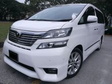 TOYOTA VELLFIRE 2.4 2POWER DOORS BOOTS SUN/MOONROOF SIDE CAM VIP OWNER