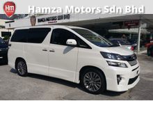 2013 Toyota Vellfire 2.4L GOLDEN EYES UNREG