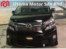 MERDEKA SALES SAVE UP TO 90K 2013 Toyota Vellfire 2.4 ZG