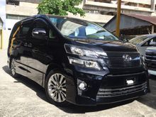 2014 Toyota Vellfire 2.4 GOLDEN EYES II -4 SURROUND CAM - 18 SPEAKER H.THEATER - UNREG
