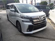 2015 Toyota Vellfire 2.5 ZG