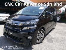 2013 Toyota Vellfire 2.4 Z SUNROOF POWER BOOT