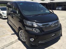 2012 Toyota Vellfire 2.4 ZG SUNROOF PilotSeat UNREG
