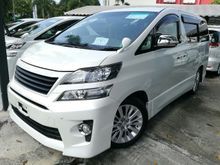 2012 Toyota Vellfire 2.4 Z UNREG