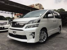 2012 Toyota Vellfire 2.4 Z UNREG (CALL US FOR BEST PRICE)