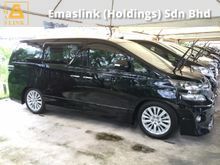 2012 Toyota Vellfire 2.4 Z Type New Facelift 2 Power Doors 7 Seat Body Kits Xenon DVD Front Reverse Cameras High Loan 1 Year Warranty Unreg
