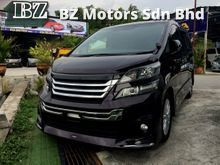 Toyota Vellfire 2.4 ZG FULL SPEC UNREG 2012