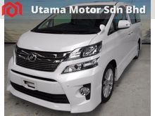 MERDEKA SALES SALE UP TO 90K 2014 Toyota Vellfire 2.4 ZG