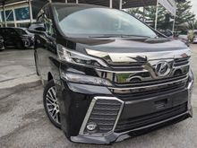 2015 Toyota Vellfire 2.5 Z G Edition ** RAYA SPECIAL **