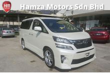 2012 Toyota Vellfire 2.4 Z Unregister