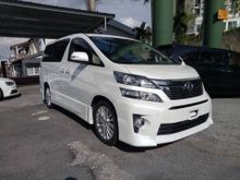 2012 TOYOTA VELLFIRE 2.4 Z SPEC NEW FACELIFT * PRE HARI RAYA OFFER * FREE 1 YEAR WARRANTY * FREE ROAD TAX