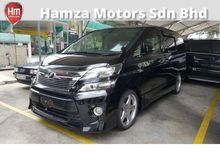 2012 Toyota Vellfire 2.4 ZG Facelift Unregister