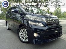 TOYOTA VELLFIRE Z RAYA SALES PROMO DARK BLUE UNREG SPECIAL COLOUR 2012