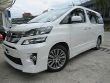 2014 Toyota Vellfire 2.4 Golden Eye II tip top condition unregister