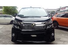 2012 Toyota Vellfire 2.4 ZG (PILOT SEAT, HOME THEATER, ORI LEATHER SEAT)