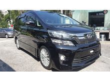2012 Toyota Vellfire 2.4 Z - PAKAGE ROOF MONITOR JAPAN UNREG