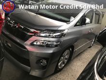 TOYOTA VELLFIRE 2.4 Z LATEST FACELIFT, 7 SEATERS, 2 POWER DRS, BODYKIT, PARKING CAMERA, XENON LAMP, PARKTRONIC,12-UNREG,KL AP,FREE 1 YEAR WARRANTY