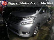 2012 Toyota Vellfire 2.4 V MPV(8 seater) -- UNREG --
