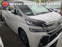 2017 Toyota Vellfire 2.5ZG Full Spec Pilot Seat Pre-Crash Warning System Alpine Roof Monitor Android Headunit 360 Surround Camera 2Yrs Warranty 50% Sales Tax Reduction