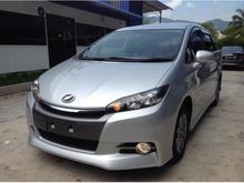 2012 Toyota Wish 1.8(A) FL S-spec Unreg WITH GST