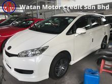 TOYOTA WISH 1.8 X FACELIFT BLACK INTERIOR SPORT RIMS 2014 JAPAN UNREG FREE 1 YR GMR WARRANTY