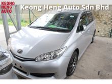 2012 Toyota Wish 1.8 X MPV (A) UNREG FREE 1 YEAR GMR WARRANTY LOCAL AP