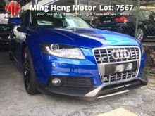 2008 Audi A4 1.8 TFSI Sedan One Owner Two Digit Number Accident Free