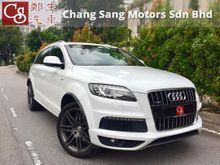 2011 Audi Q7 3.0 (A) WARRANTY 1 YEAR, ORIGINAL NEW FACELIFT, S-LINE QUATTRO, 7 SEATER, BOSE SOUND SYSTEM