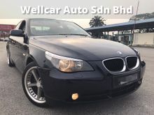 BMW E60 520i 2.2 SIX CYLINDER 170HP 210NM 6SPEED REAR WHEEL DRIVE RARE IN MARKET