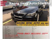 (ACTUAL YR MADE 2OO5)(M-SPORT)(1 OWNER)(GST INCLU)(REG 2O1O)(TIPTOP)(KL CHERAS AREA) BMW E60 525i 2.5 M-SPORT