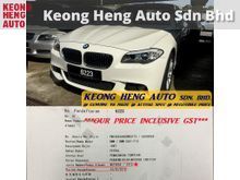 (ACTUAL YR MADE 2O12)(GST INCLU)(FULL SERVICE)(LOW MILEA)(1 OWNER)( LOCAL SPEC)(KL CHERAS AREA) BMW F10 528i 2.0 M-SPORT TWINPOWER TURBO