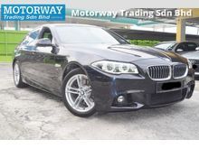 2014 BMW 528i 2.0 (A) M-SPORT LCI FACELIFT LOCAL