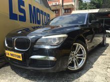 (TRUE YEAR 2011 REG 2013)(FULLY IMPORT,ORI M SPORT MODEL)(DIESEL EURO5 GREEN ENGINE)(730I,730LI)(FREE 1YEAR PREMIUM WARRANTY)1DATO SRI OWNER,ACC FREE,FULL SERVICE RECORD,WELL MAINTAIN BY DRIVER,4 NEW TYRE,FULLLOAN,RM O D.PAYMENT,LOW INTEREST RATE...