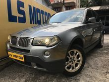 2007 BMW X3 2.5 Si SUV PETROL ,1LADY OWNER,ACC FREE,FULL SERVICE BY BMW,MEMORY SEAT,NAPPA LEATHER,NICE NO,ALL ORIGINAL CONDITION,WELL MAINTAIN,LOAN AVAILABLE,FULL LOAN...