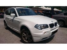 BMW X3 2.5D (M)SUPER LOW MILAGE ONE CAREFUL OWNER TIPTOP