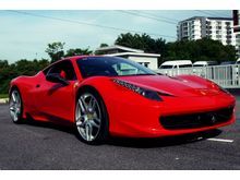 2011 Ferrari 458 Italia 4.5 Coupe Accesories Upgrade