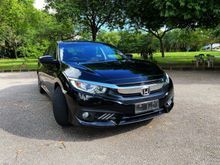 2018 Honda Civic 1.8 S I-VTEC Under Honda Warranty
