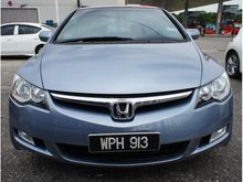 (REAL 2006 ) Honda Civic 1.8 FD I-VTEC # DISCOUNT RM5000 # LOW MILEAGE # ONE OWNER