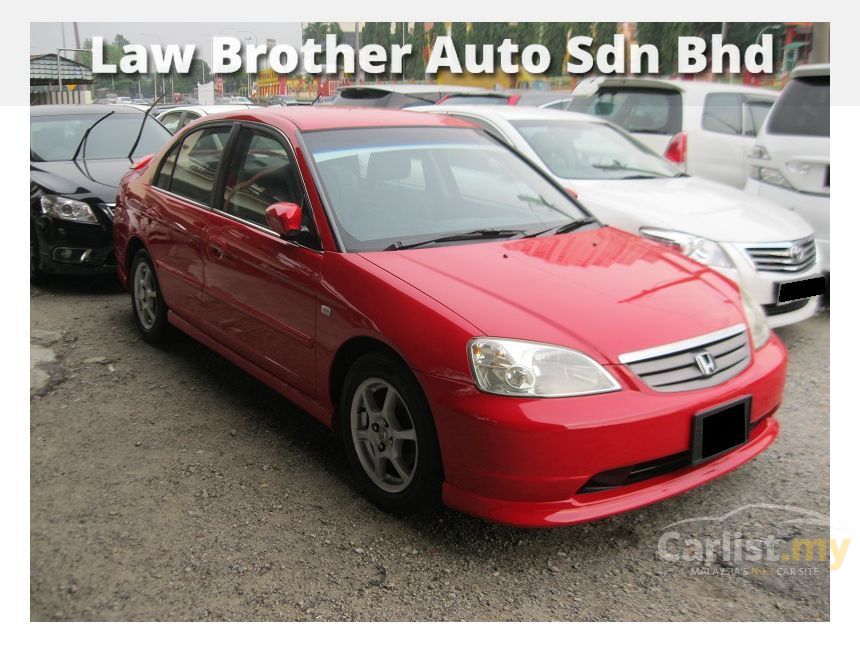 Honda Civic 2004 VTEC 1.7 in Selangor Automatic Sedan Red 