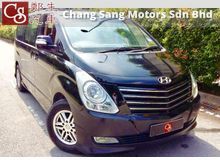 *WARRANTY 1 YEAR,ROYAL DELUXE MODAL,HIGH SPEC,FULL BODYKIT,11 LEATHER SEAT,DVD AND BACK CAMERA,LOW MILEAGE**2012 Hyundai Grand Starex 2.5 Royale MPV