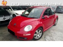Volkswagen Beetle 2.0 $$ FINAL WEEK RAYA SALES $$ PREMIUM SPEC ** FACELIFT MODEL ** POPULAR CHILI RED ** ORIGINAL VOLKSWAGEN POWERFUL ENGINE **