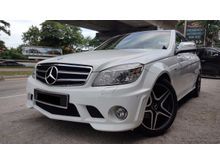 Mercedes-Benz C230 AMG 2013,NEW FACELIFT,NO NEED REPAIR,FULL LEATHER SEATS,INTERIOR LIKE NEW,CRYSTAL WHITE,INCLUSIVE GST