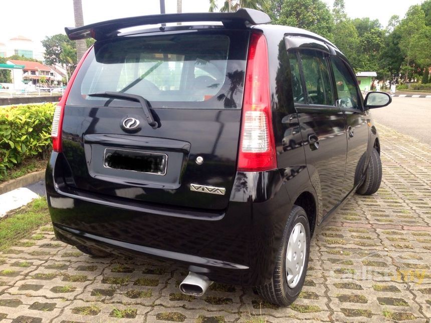 Perodua Viva 2013 EX 0.8 in Sabah Manual Hatchback Black 