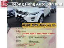 (ACTUAL YR MADE 2O13)(GST INLCU)(WARRANTY TIL 2O19)(FULL SERVICE)( CBU IMPORT BARU)(REG 2O14)(LOW MILE) LANDROVER RANGE ROVER EVOQUE 2.0 Si4 5DR SUV