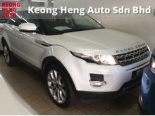 2013 Land Rover Range Rover Evoque 2.0 Si4 SUV CBU Register 2014