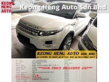 (ACTUAL YR MADE 2O13)(GST INLCU)(FULL SERVICE)(CBU IMPORT BARU)(1 OWNER)(LOW MILE)(KL CHERAS AREA) LANDROVER RANGE ROVER EVOQUE 2.0 Si4 5DR SUV